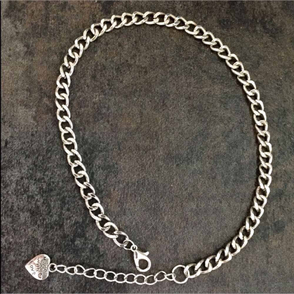 ✨✨ RESTOCK✨✨Sterling Silver Link Choker Necklace✨ - Picture 4 of 5